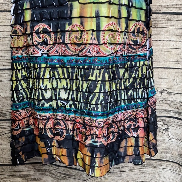 Pattern Dress with Stone detailing - Picture 2 of 2